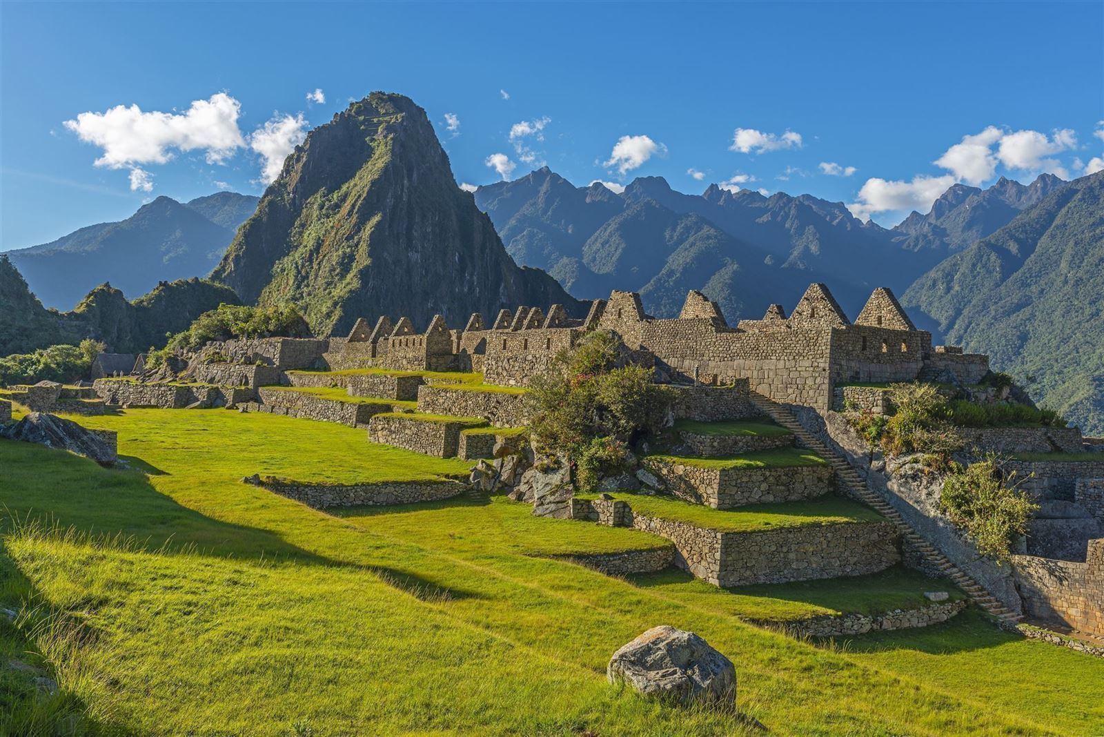 Machu Picchu Hauptplatz